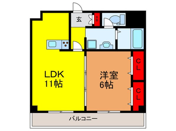 トマトハイツの物件間取画像